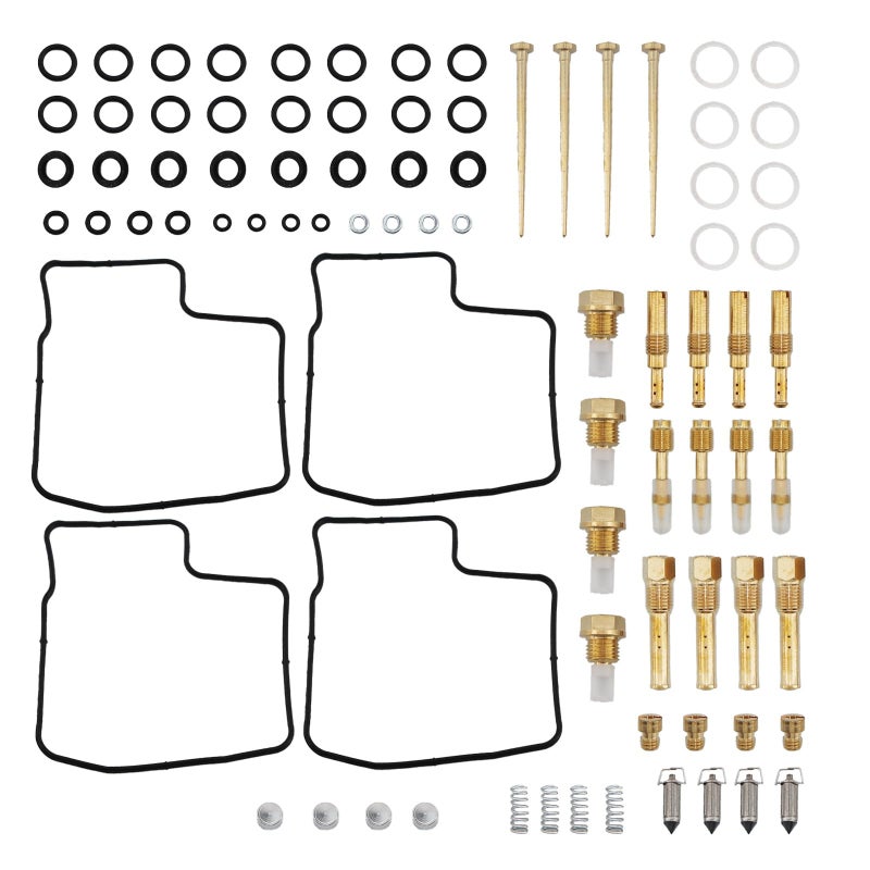 JIK 4 X Carburetor Repair Rebuild Kit for GL1200 Goldwing 1200 Carb 1984-1987 Aspencade Interstate - Image 5